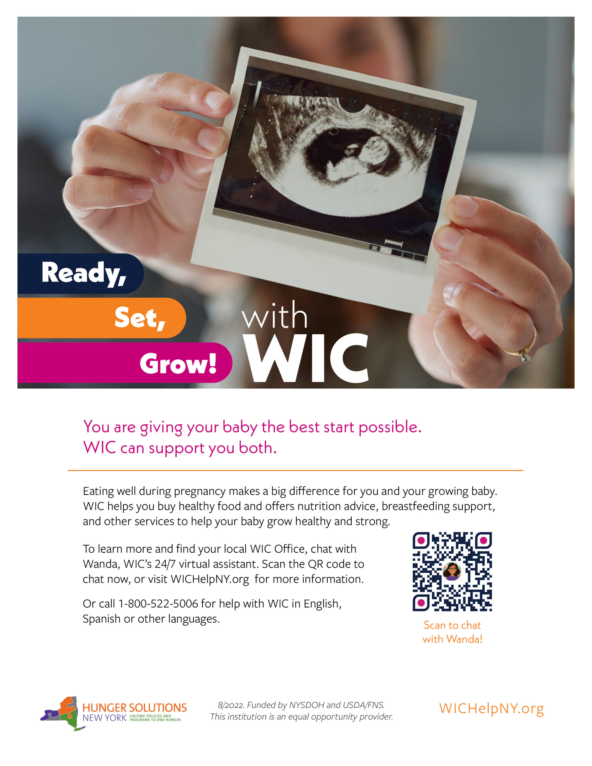 flyer with ultrasound image