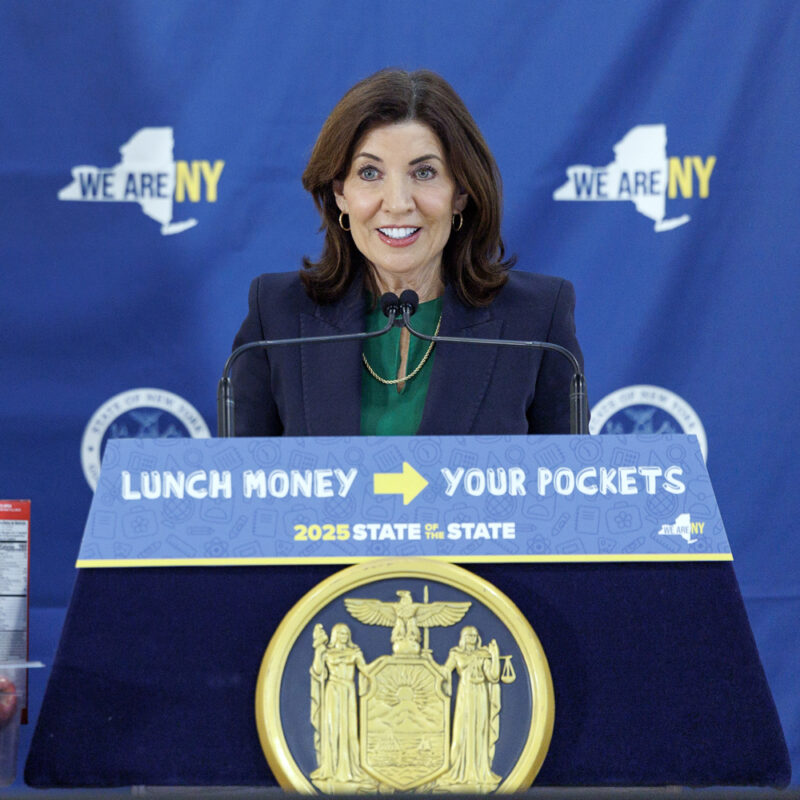 NYS Governor Hochul announces support for universal school meals