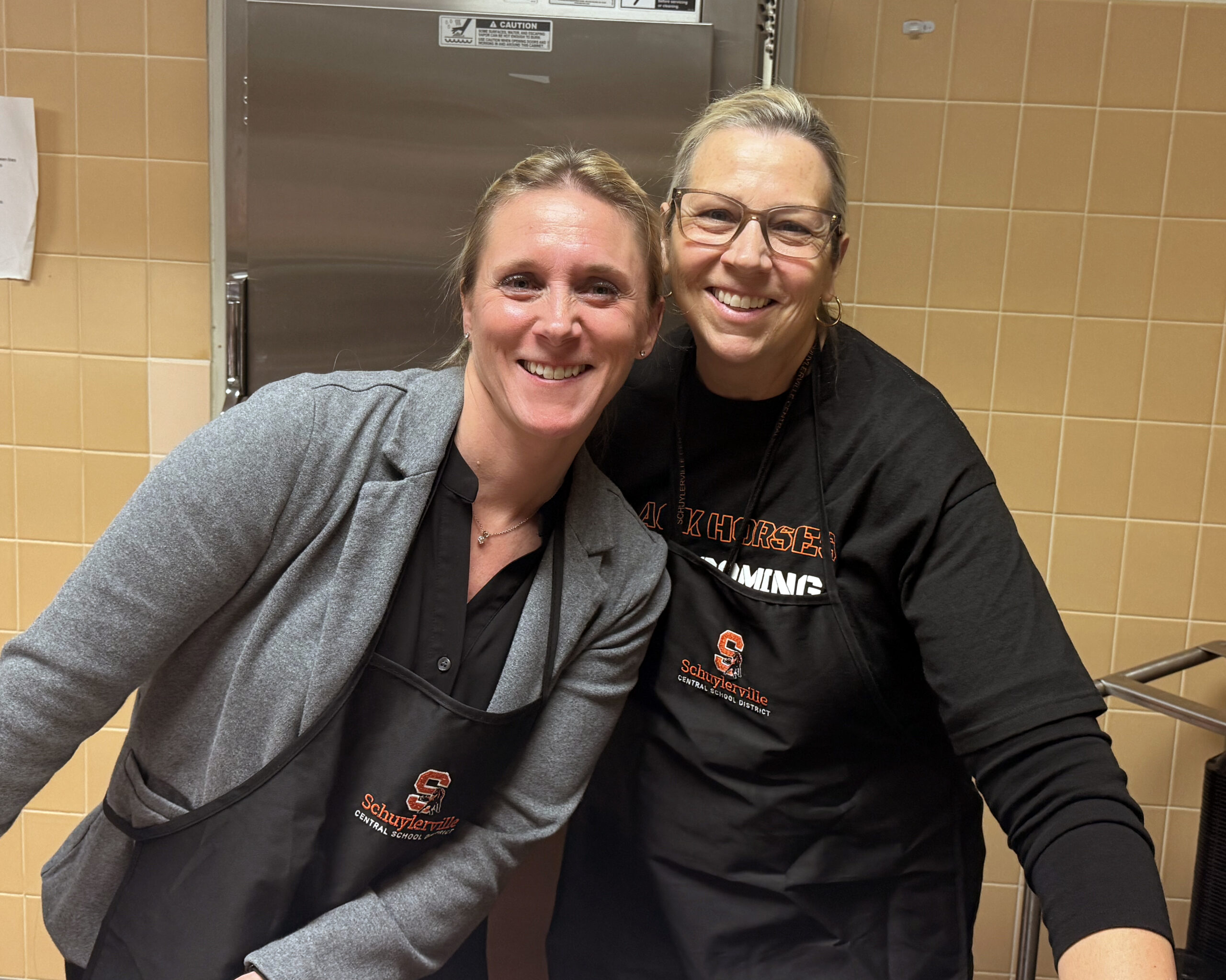 elementary school food service staff